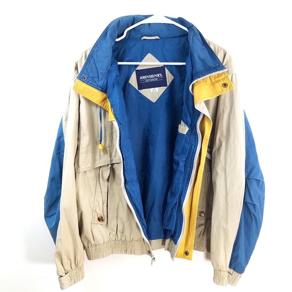 Vintage John Henry Outerwear ColorBlock Jacket M